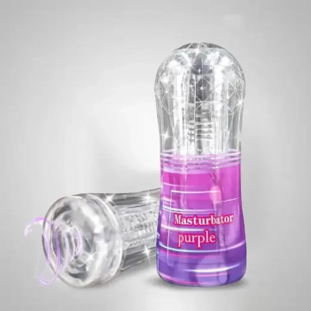 Hands Free 3D Realistic Textured Sleeve Male Masturbator For Men