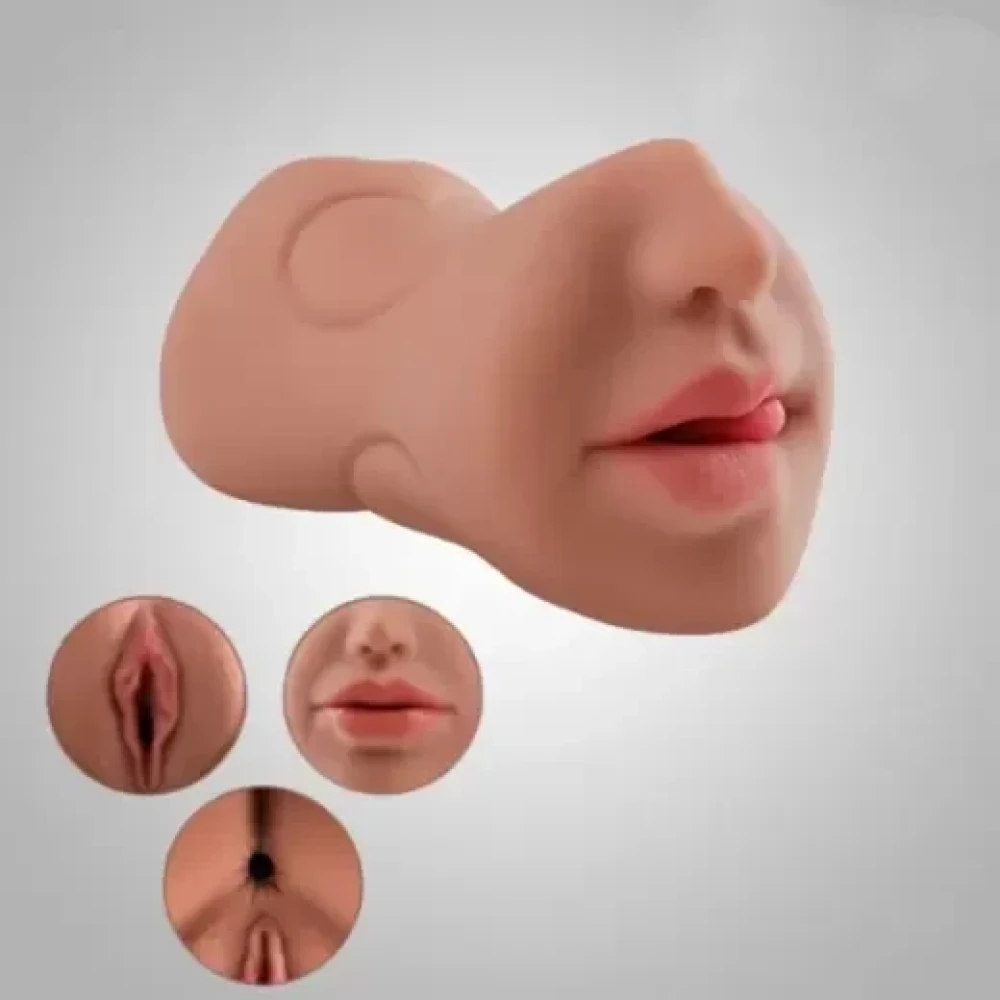 3 In 1 Realistic Double Ended Pocket Pussy