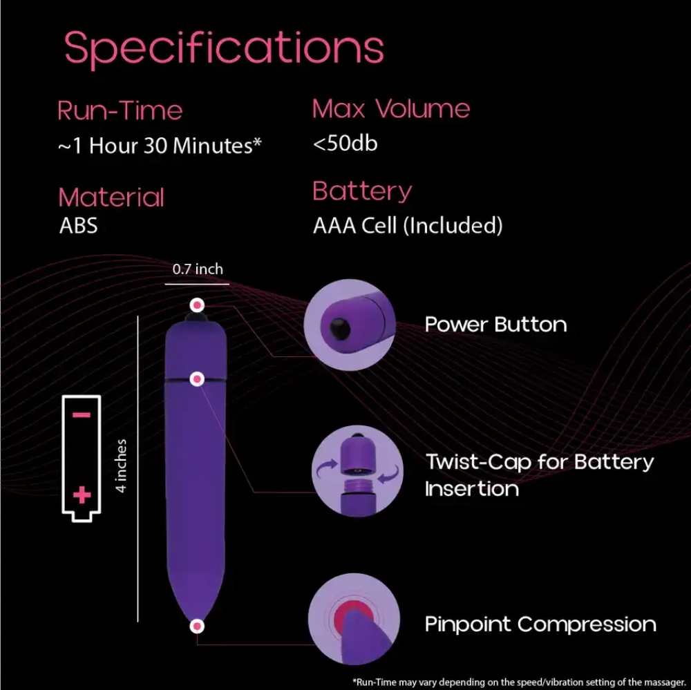 Beyond Touch Mini Bullet Body Massager